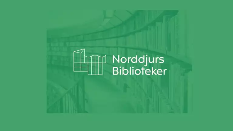 Norddjurs bibliotekernes nye logo